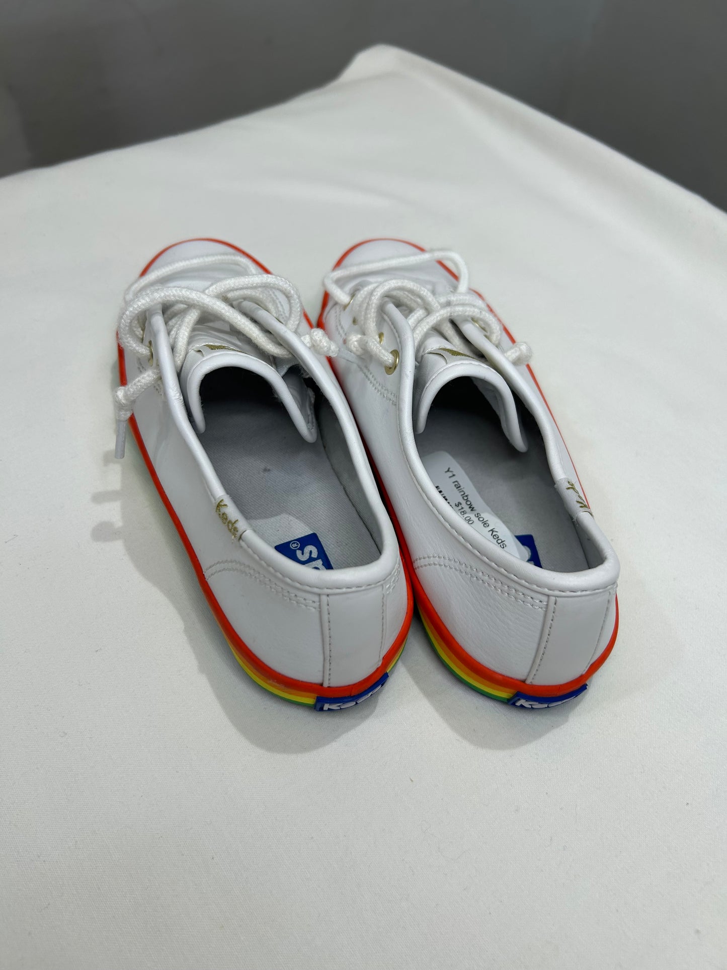 Y1 rainbow sole Keds