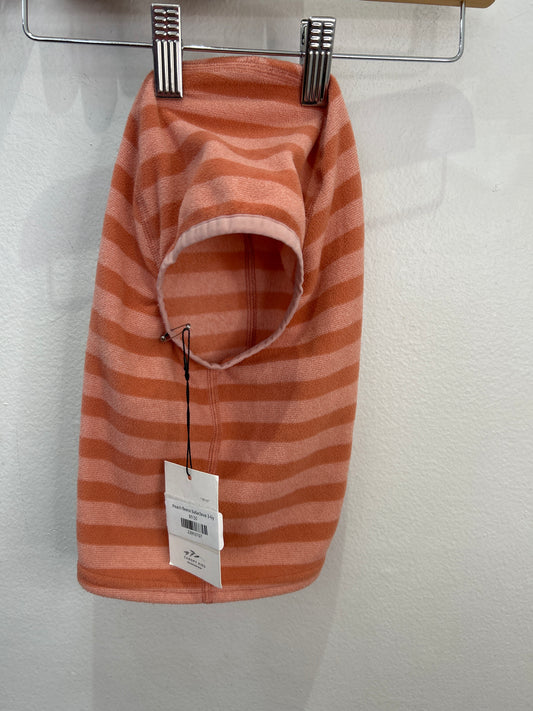 Peach fleece balaclava 3-6y B