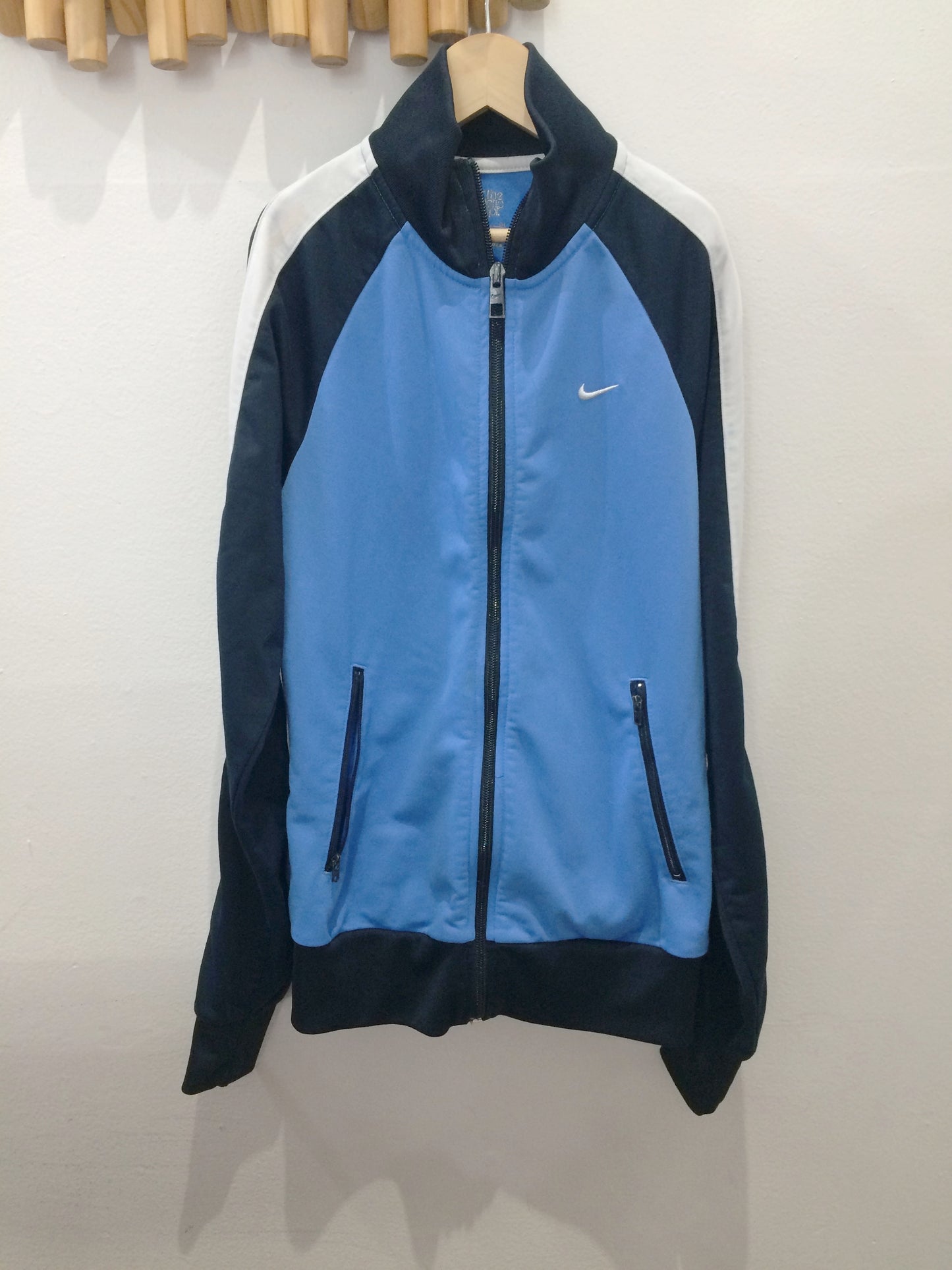 Nike blue activewear sweater- adult Small