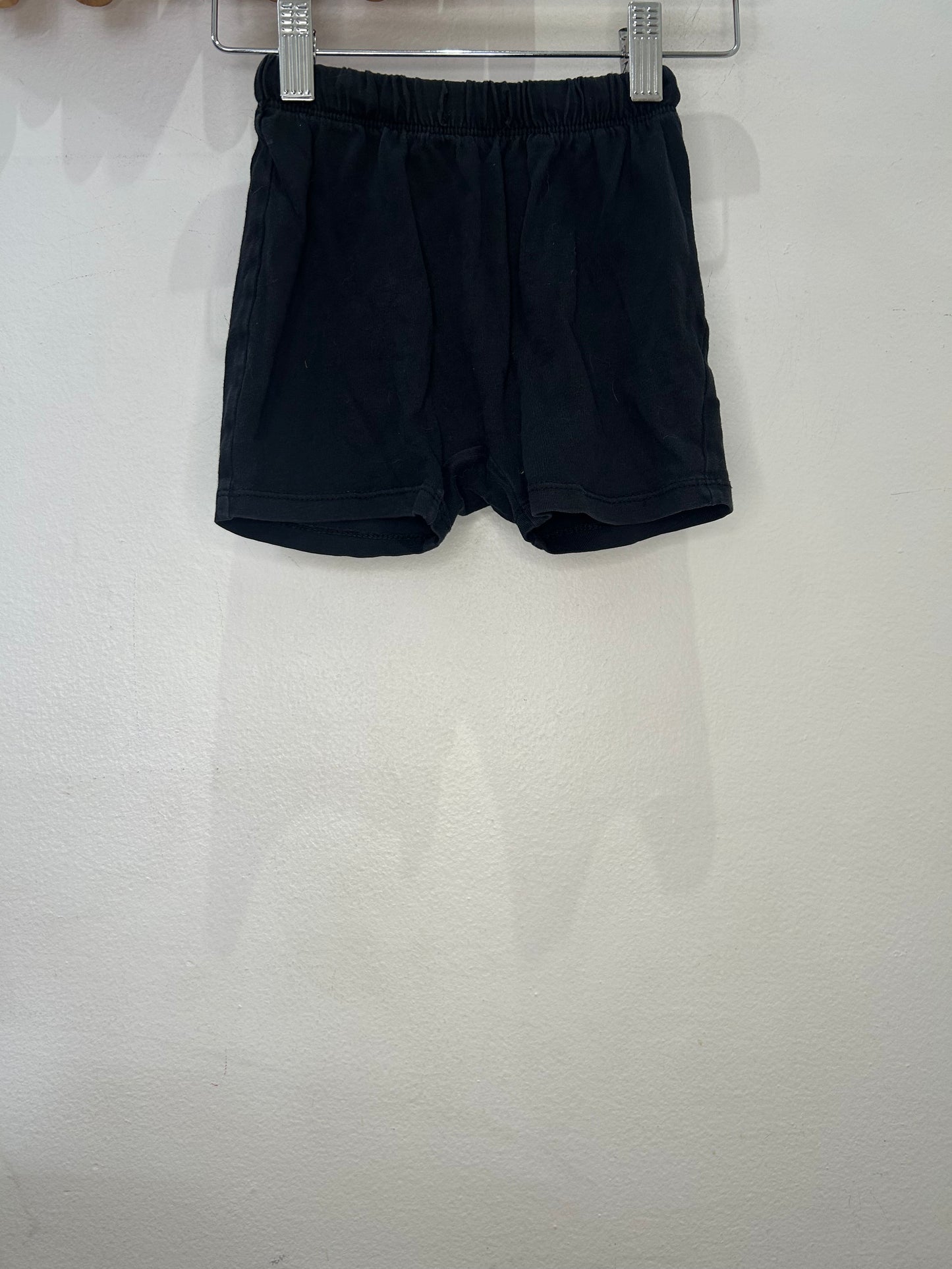 Black shorts 18-24m