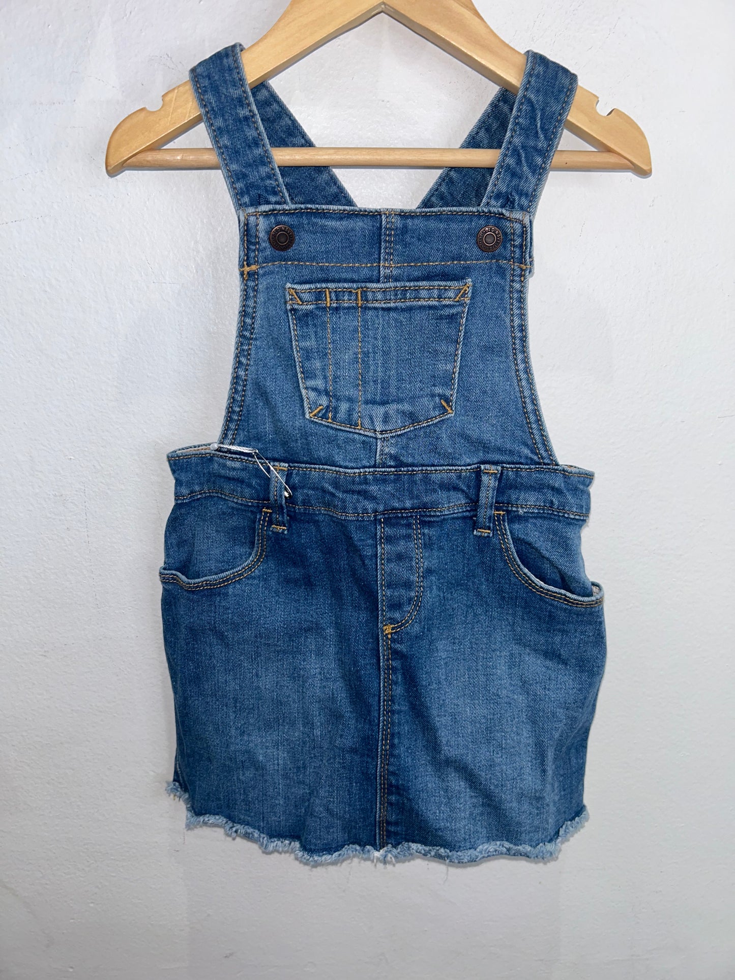 Denim skirt romper 3y