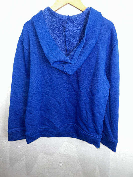 Bright blue hoodie 10-12y