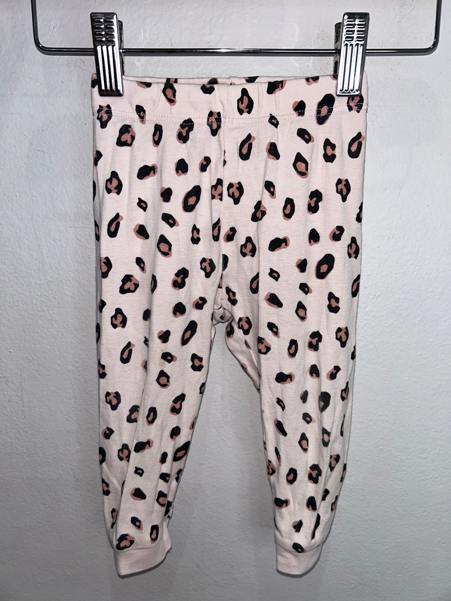 Petit Lem pink leopard lounge set 12m
