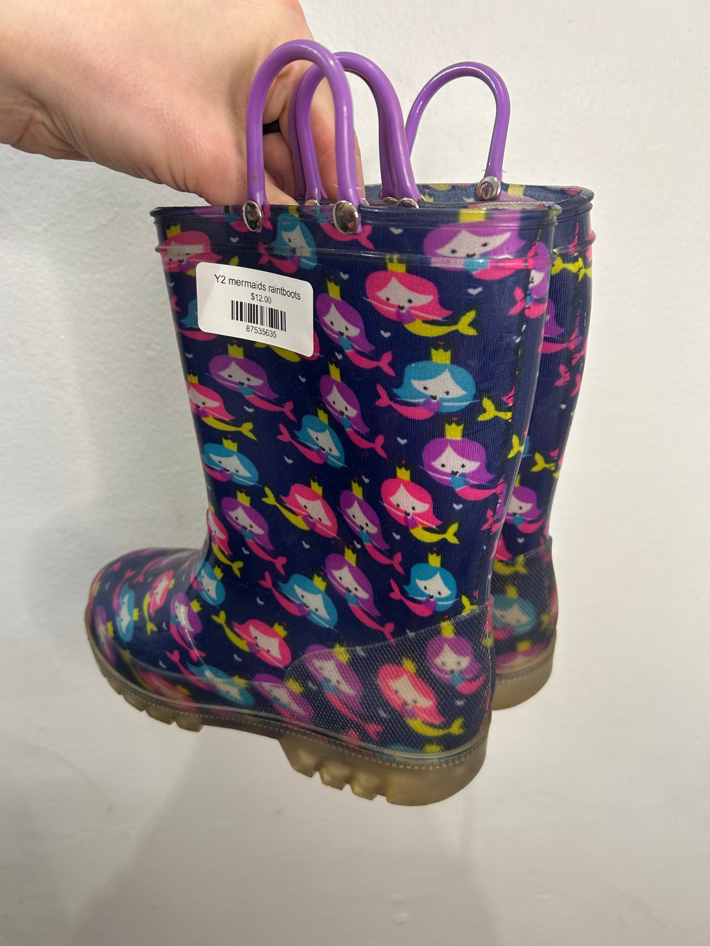 Y2 mermaids raintboots