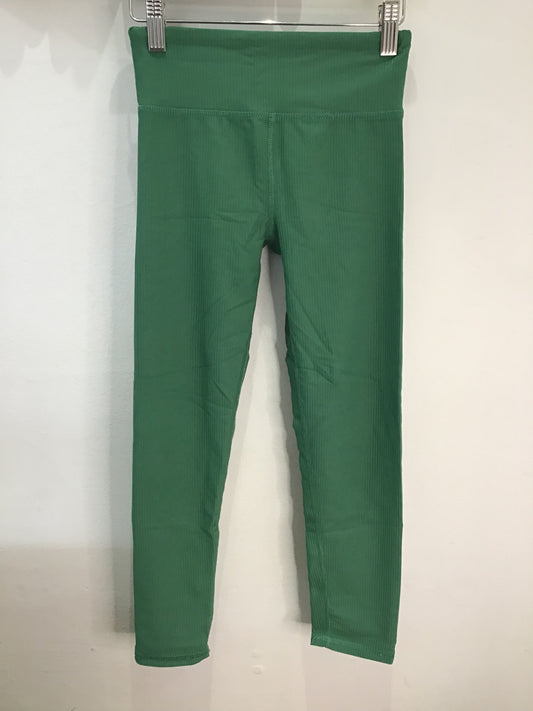 Green go-dry activewear leggings 8y
