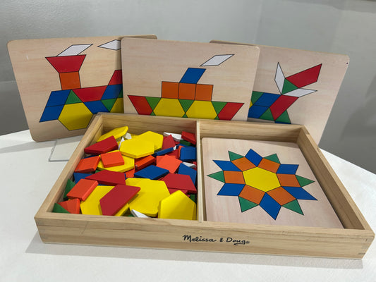 Melissa & Doug Pattern Blocks