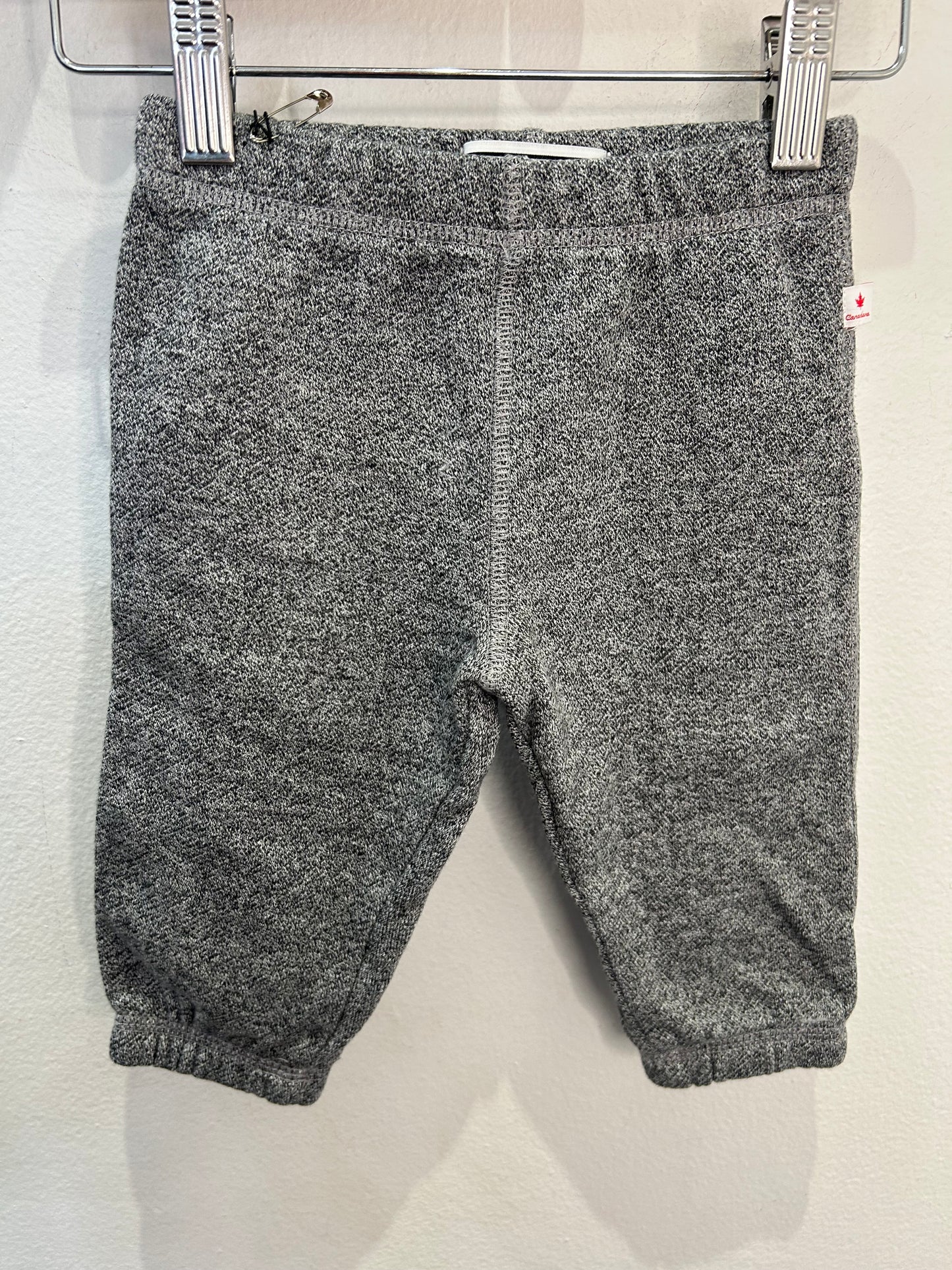 Grey Canada joggers 6-12m