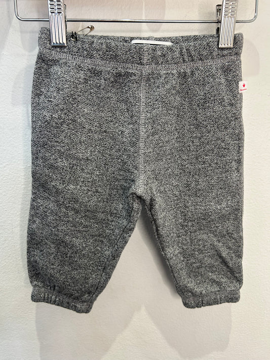 Grey Canada joggers 6-12m