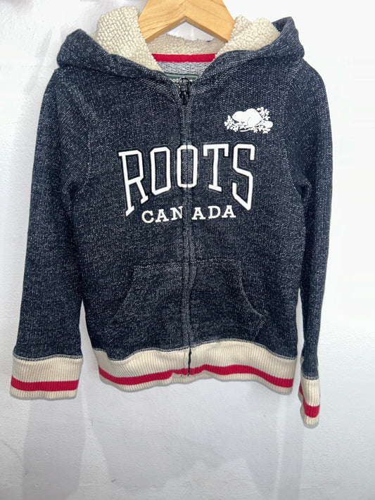 Roots cabin sweatshirt 5y