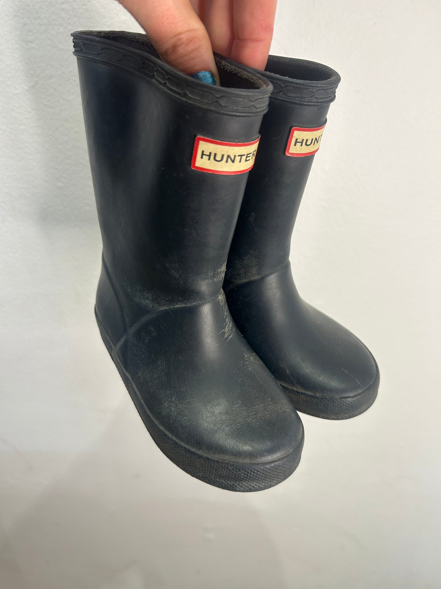 C8 black hunter rain boots