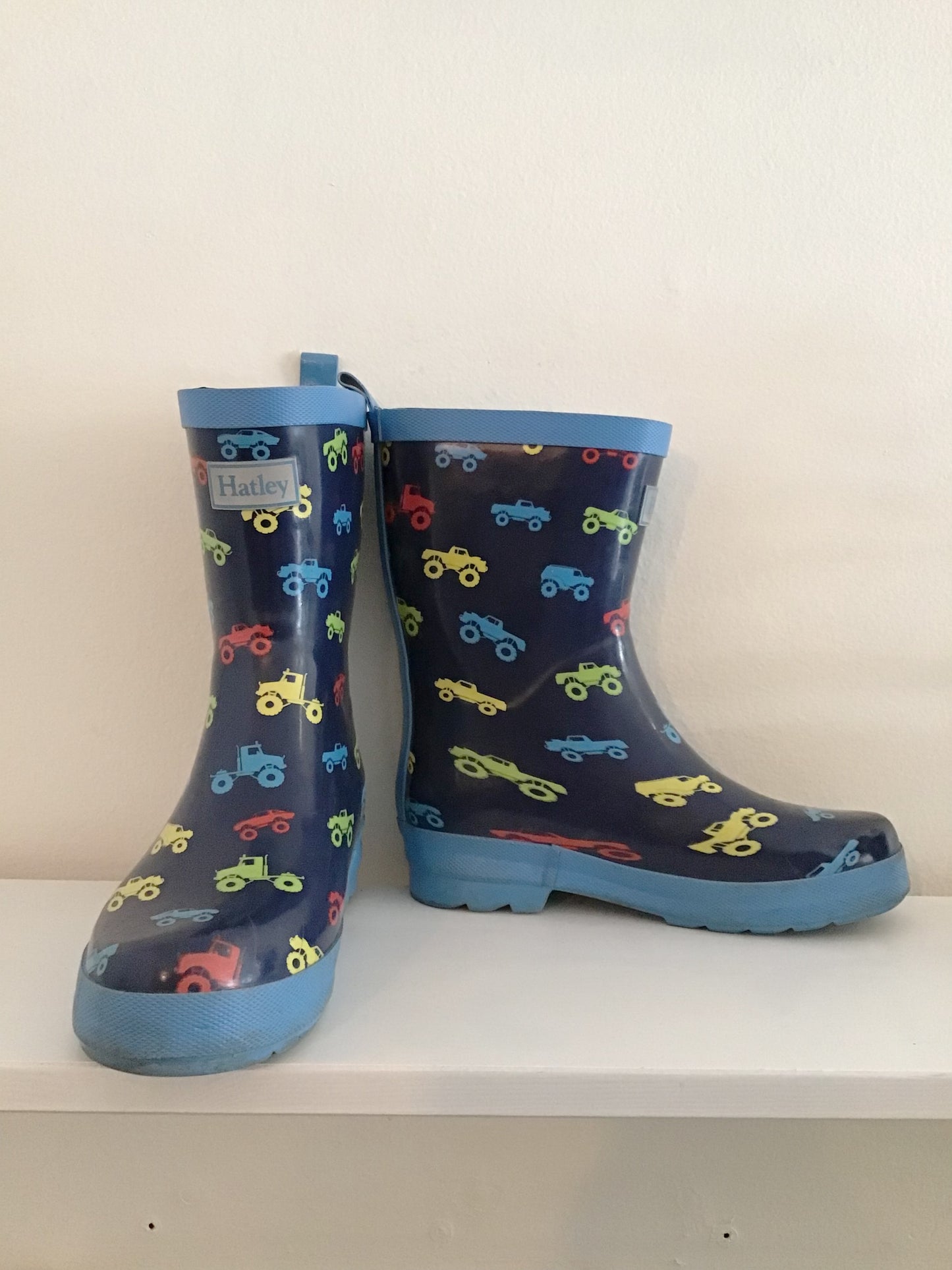 Y3 Hatley trucks rainboots