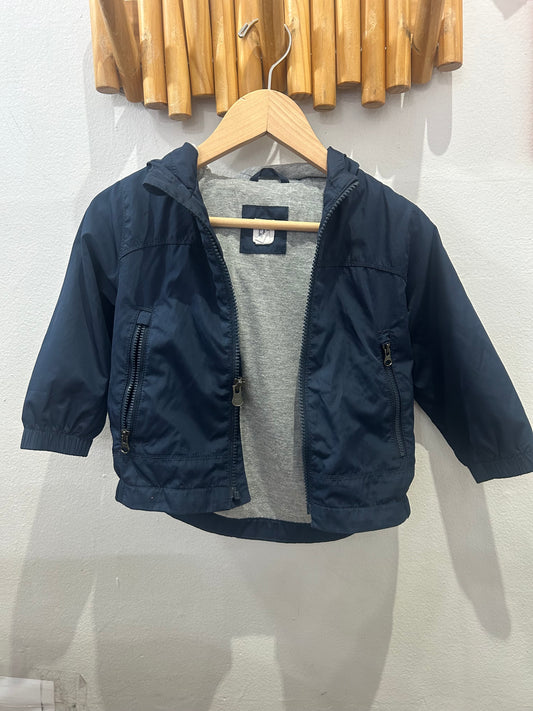 Navy rainjacket 18-24m