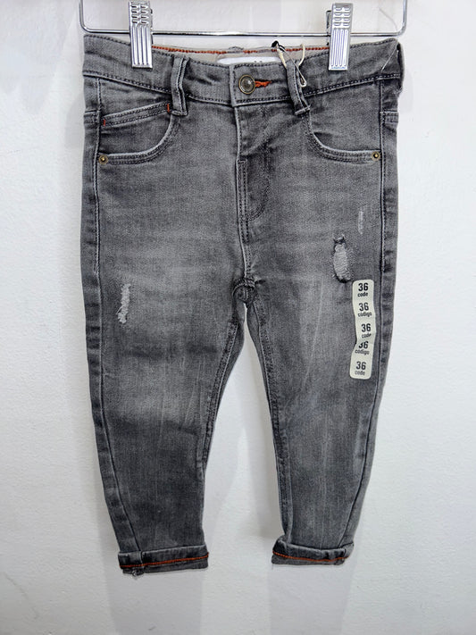 Grey jeans 2-3y NEW