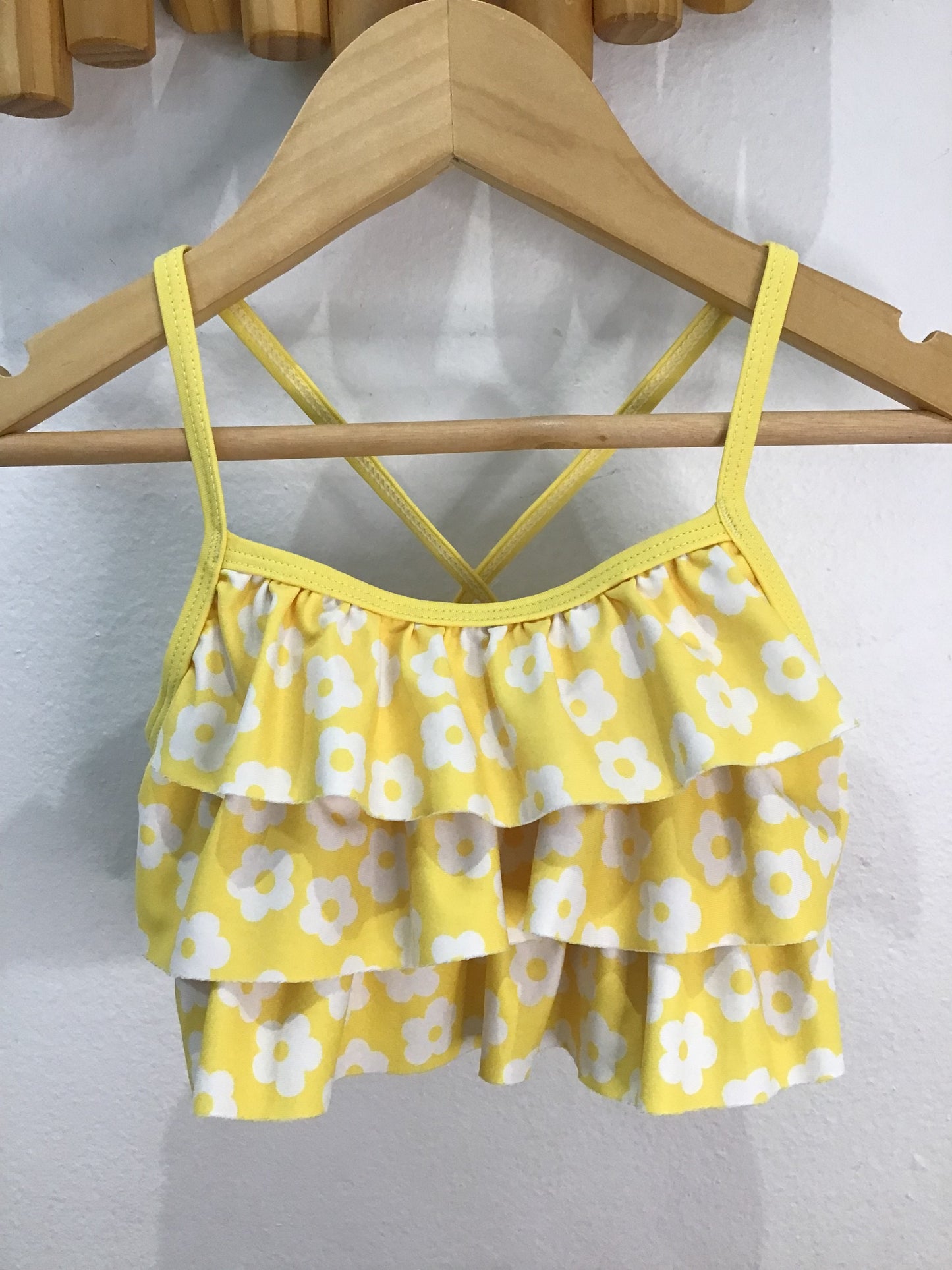 Swimsuit yellow bikini 4y