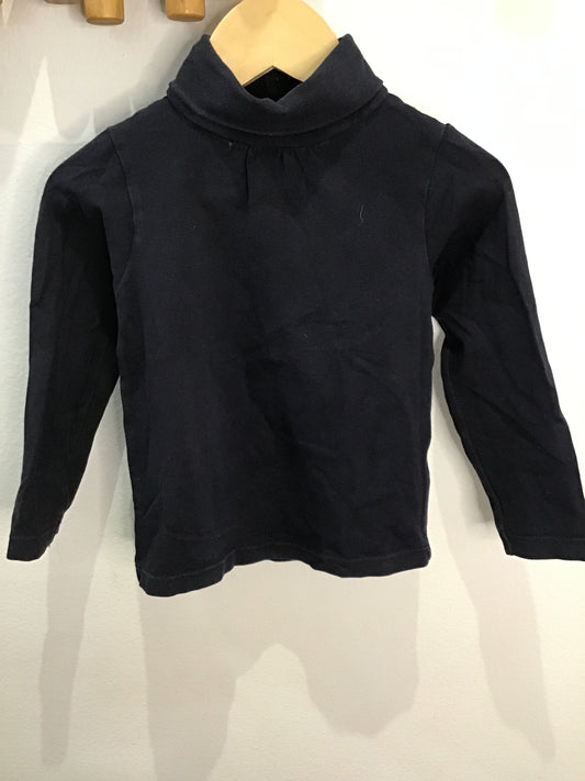Jacadi navy turtleneck 3y