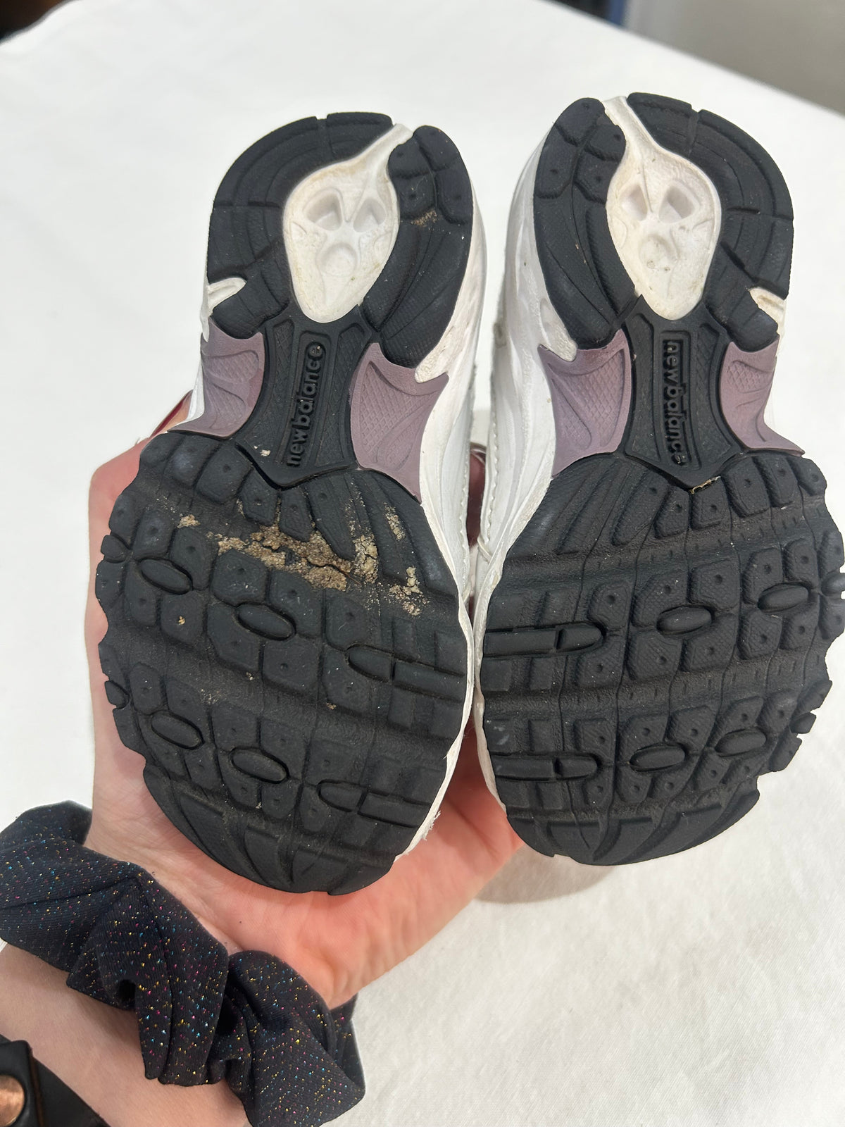 C8 New Balance purple logo