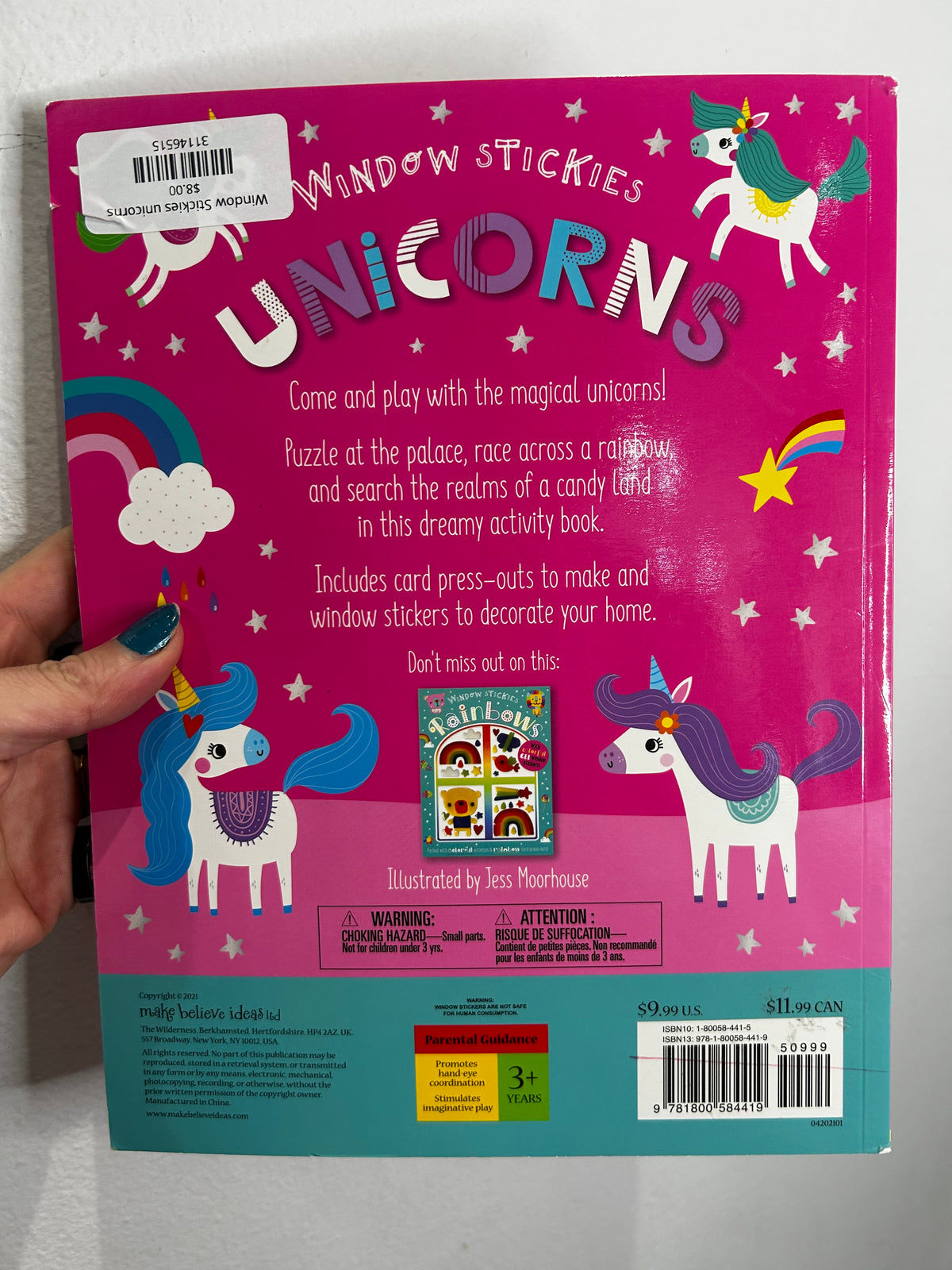 Window Stickies unicorns