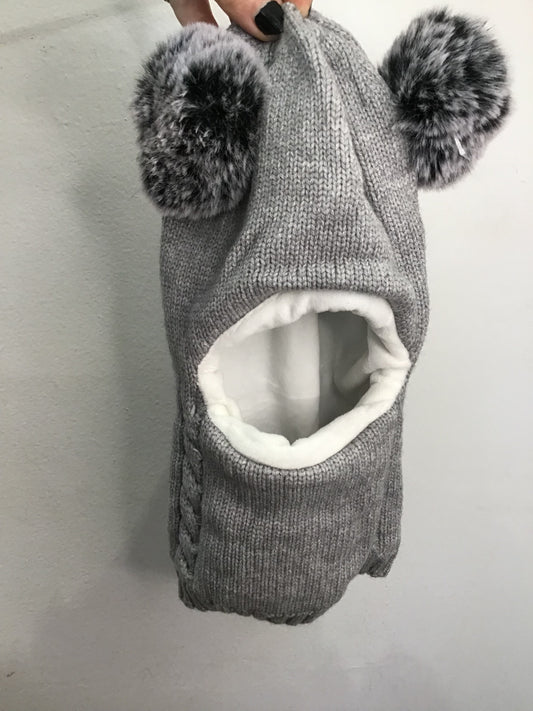 Double pom balaclava 2-4y