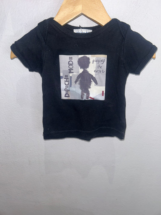 Depeche Mode baby tee 3-6m