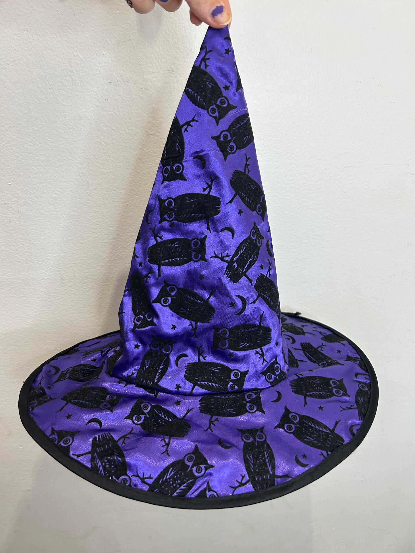 Orange and purple witch costume 6-8y