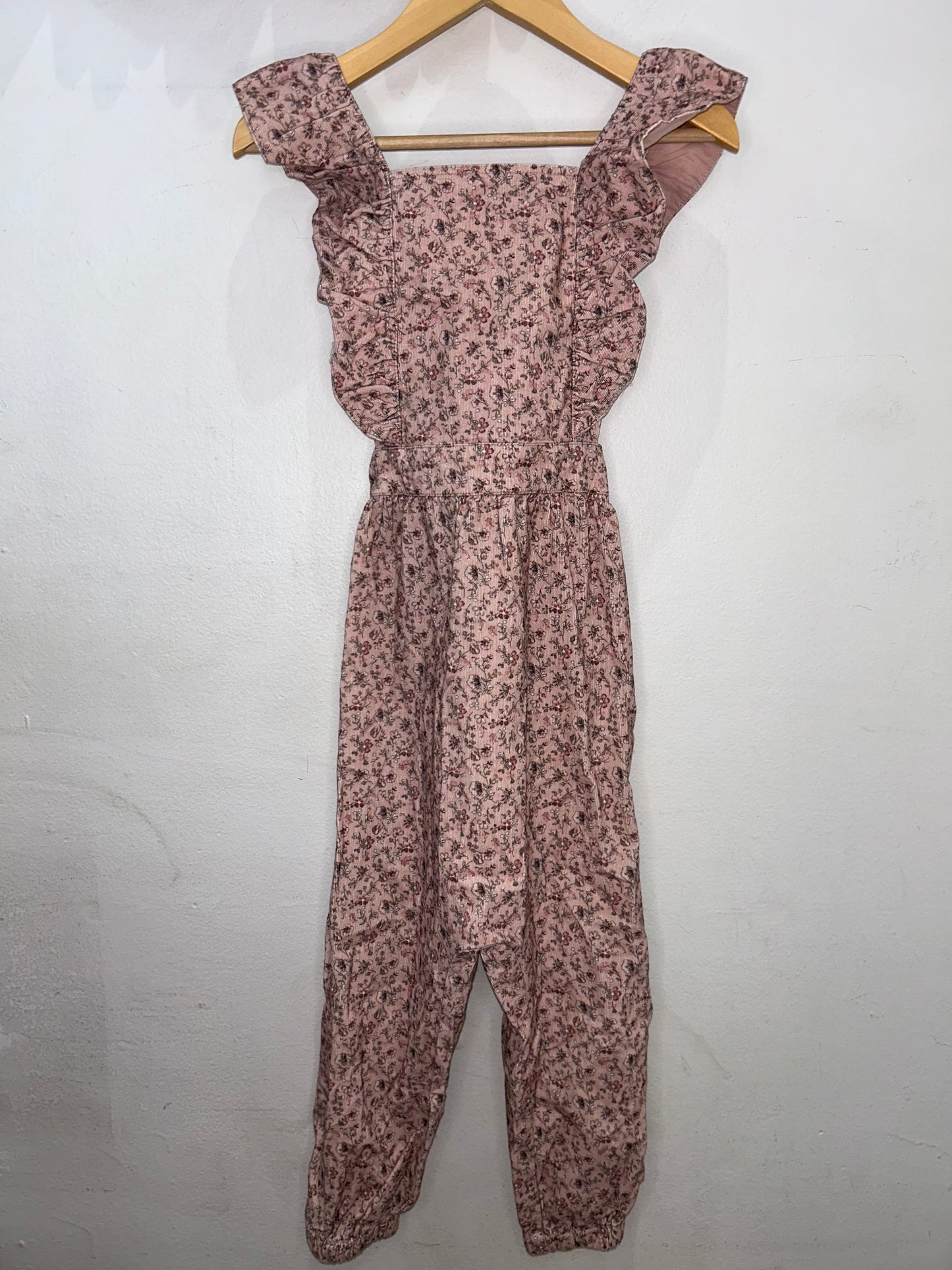 Jamie Kay pink corduroy romper 6y NEW