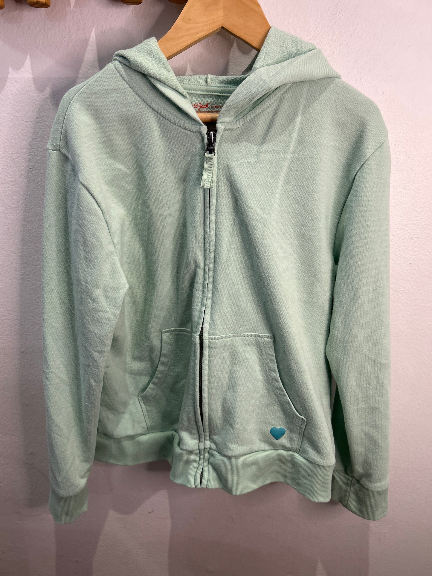Light teal sweatshirt 10-12y