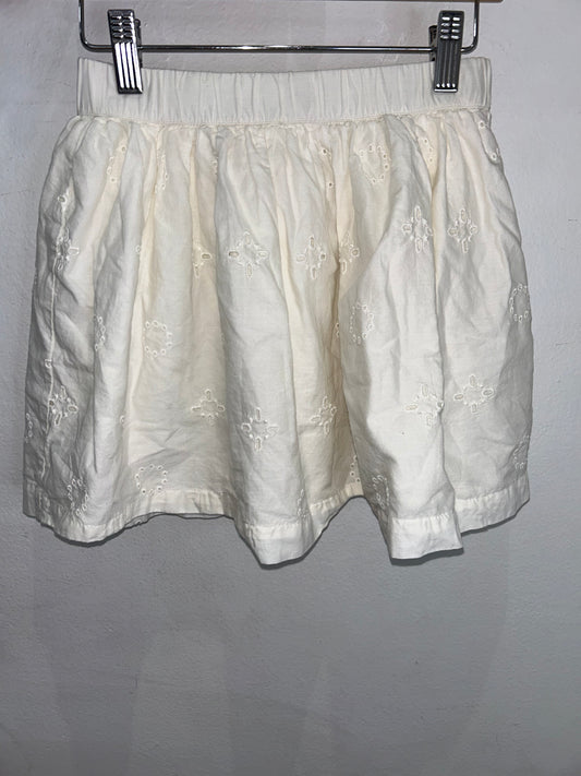 Eyelet skirt 8-9y