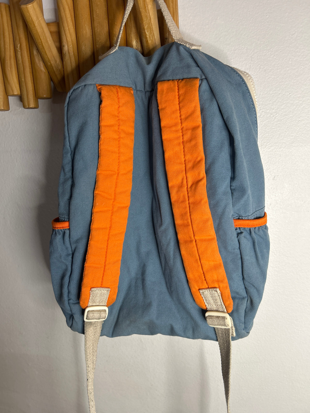 Light blue backpack
