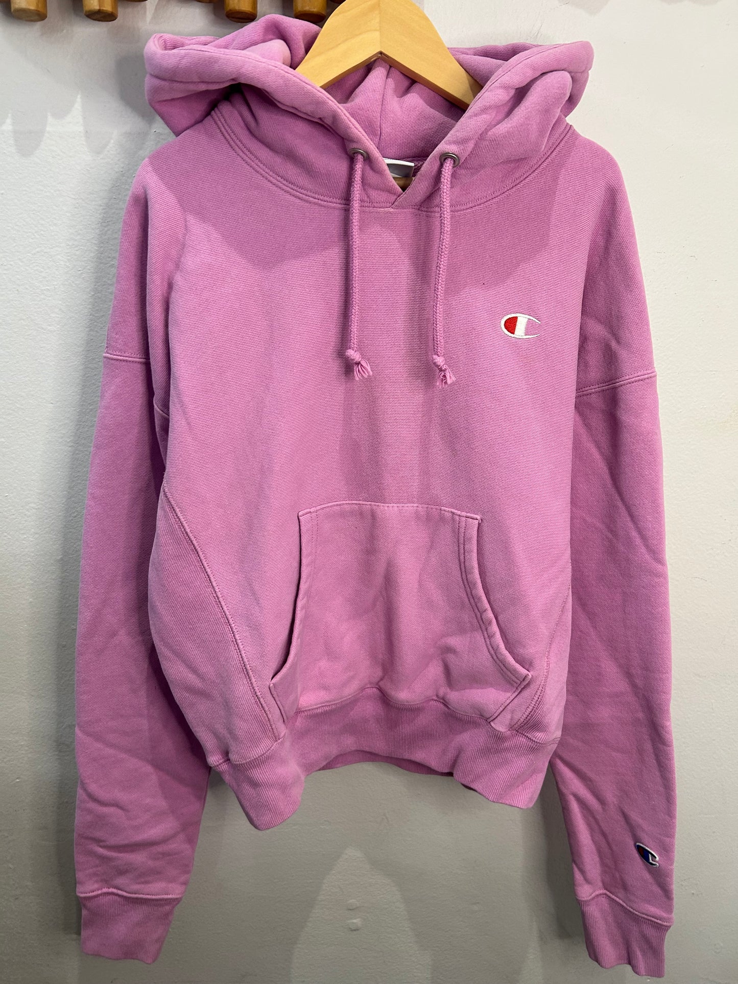 Champion pink hoodie - adult XS