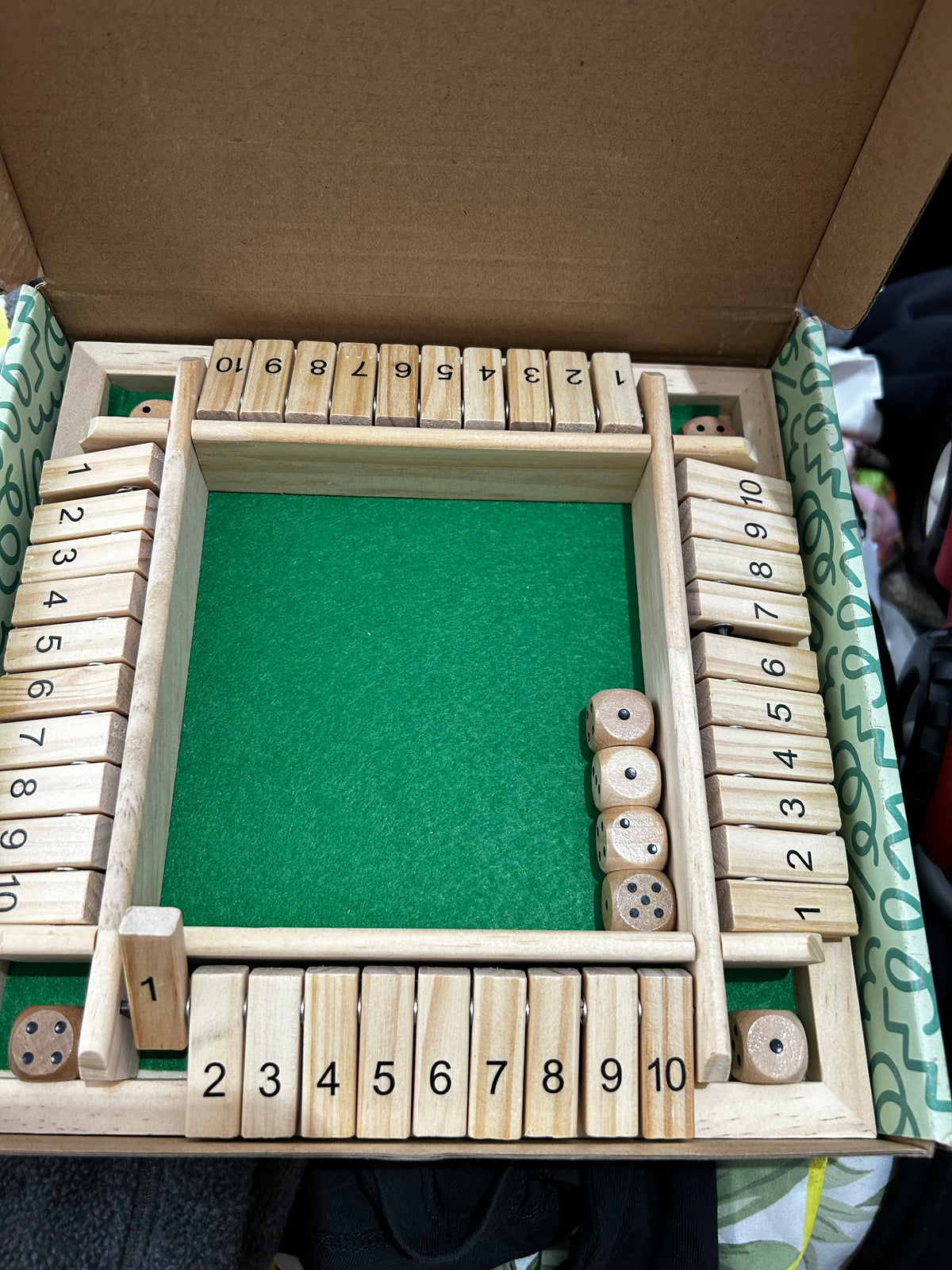 Montessori Generation number knockdown game