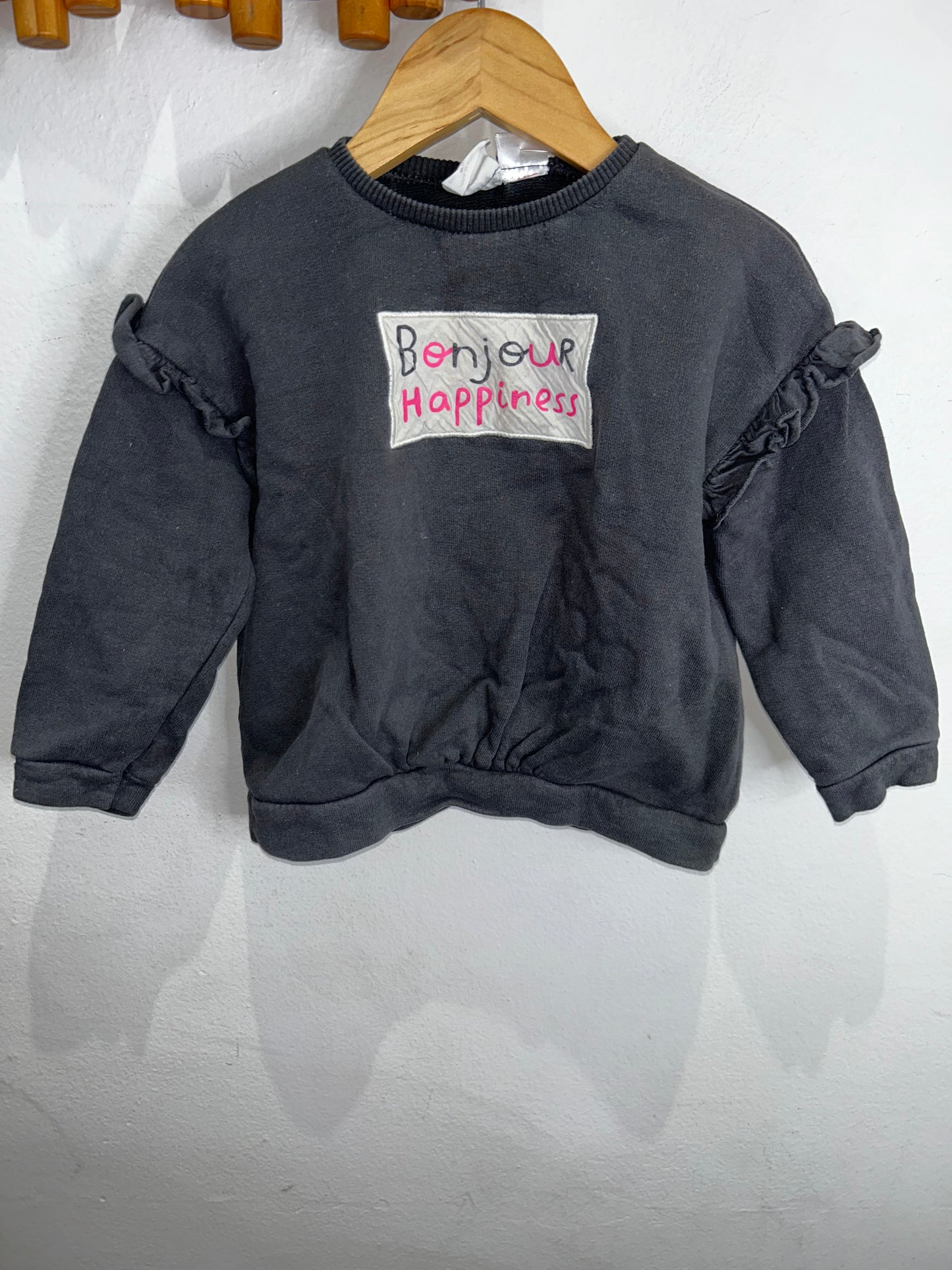 Bonjour Happiness pullover 18-24m