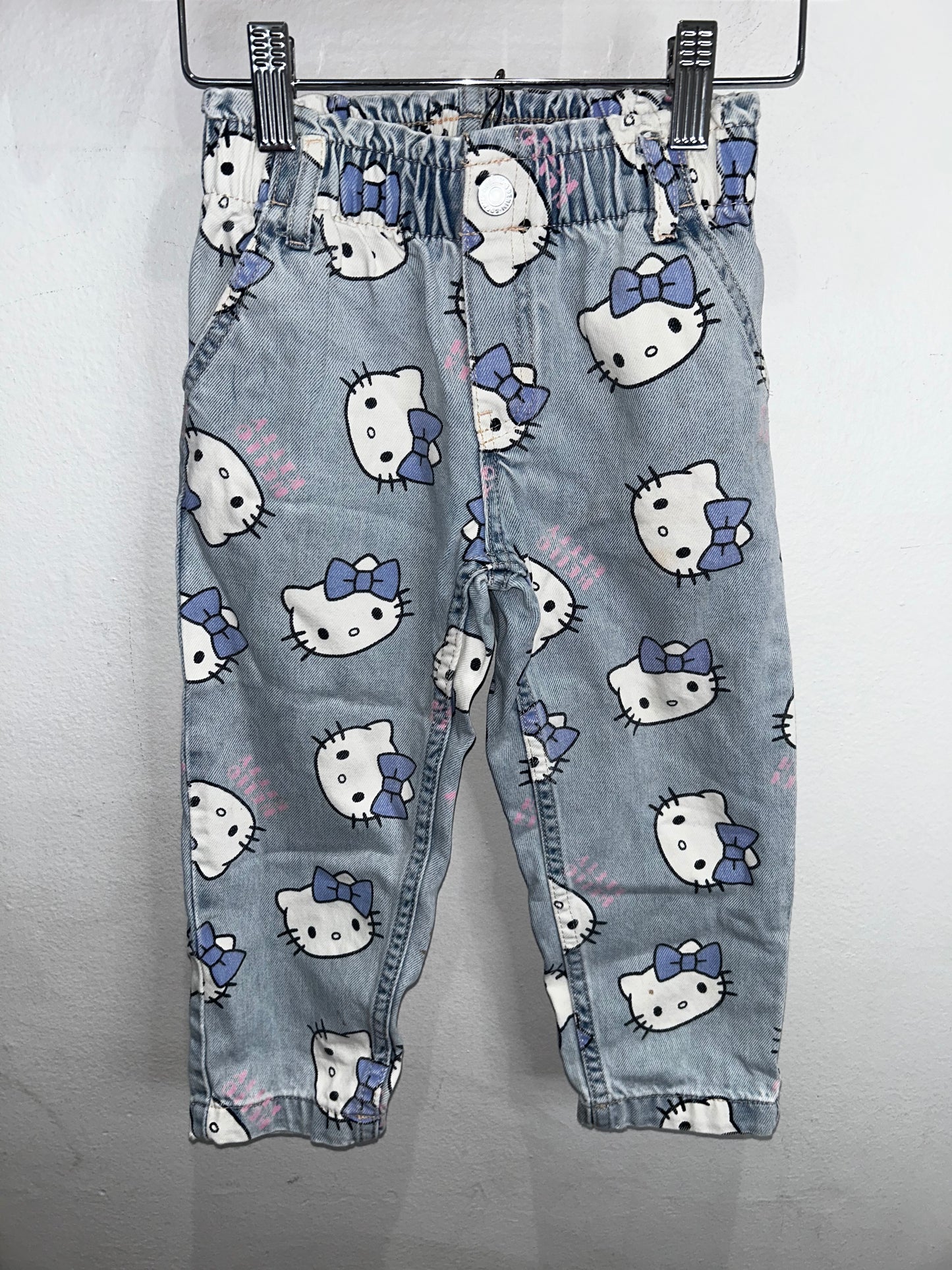 Hello Kitty jeans 2-3y