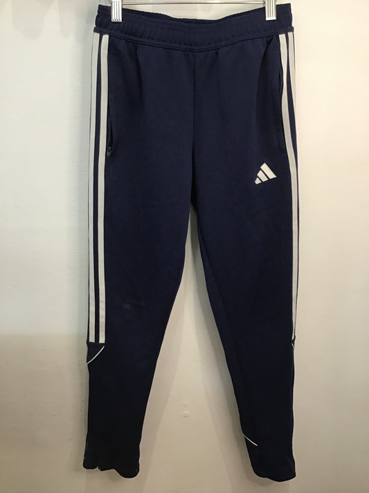 Pants Adidas side stripe blue 11-12y*