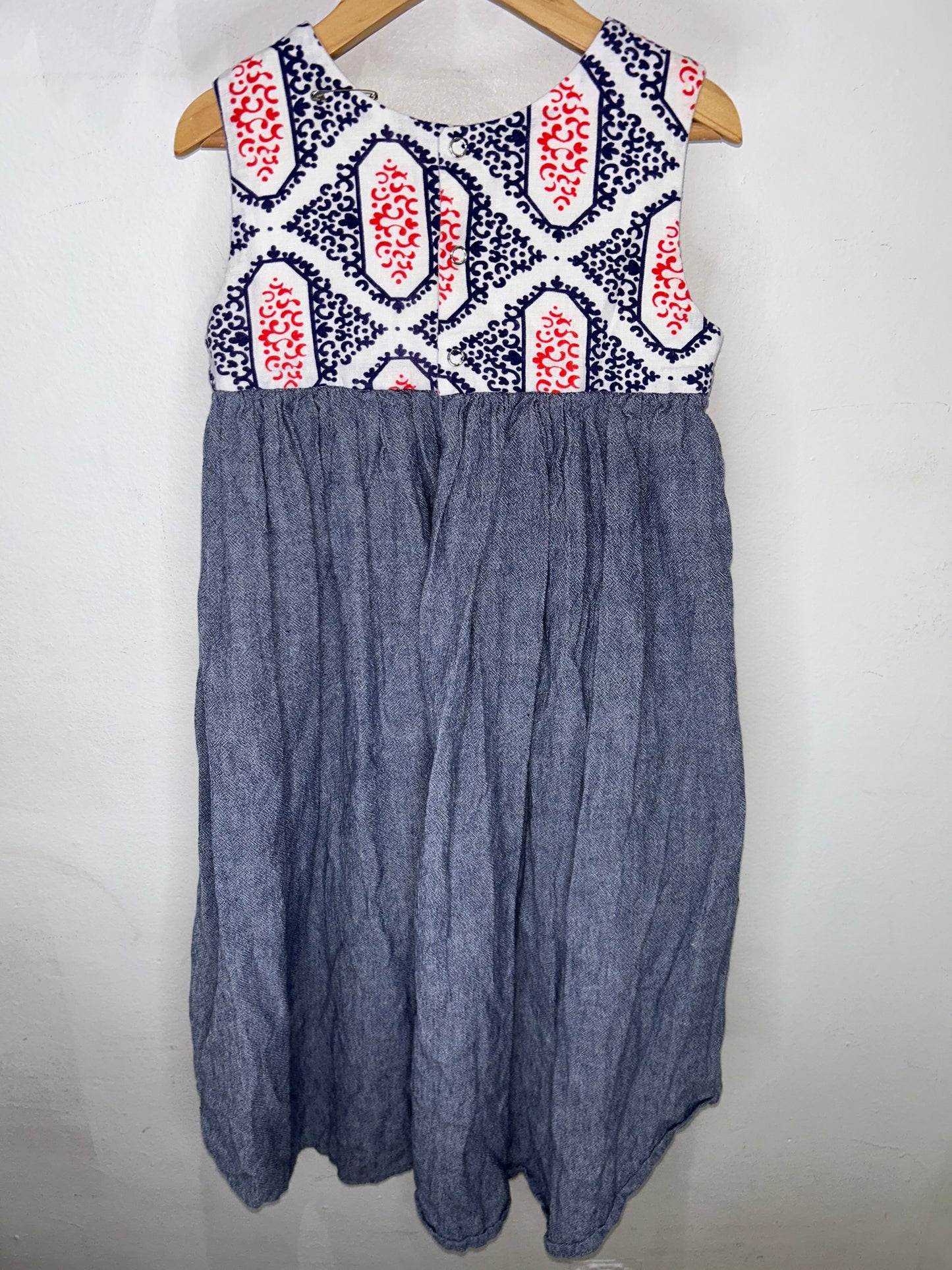 Handmade high low dress 4-6y