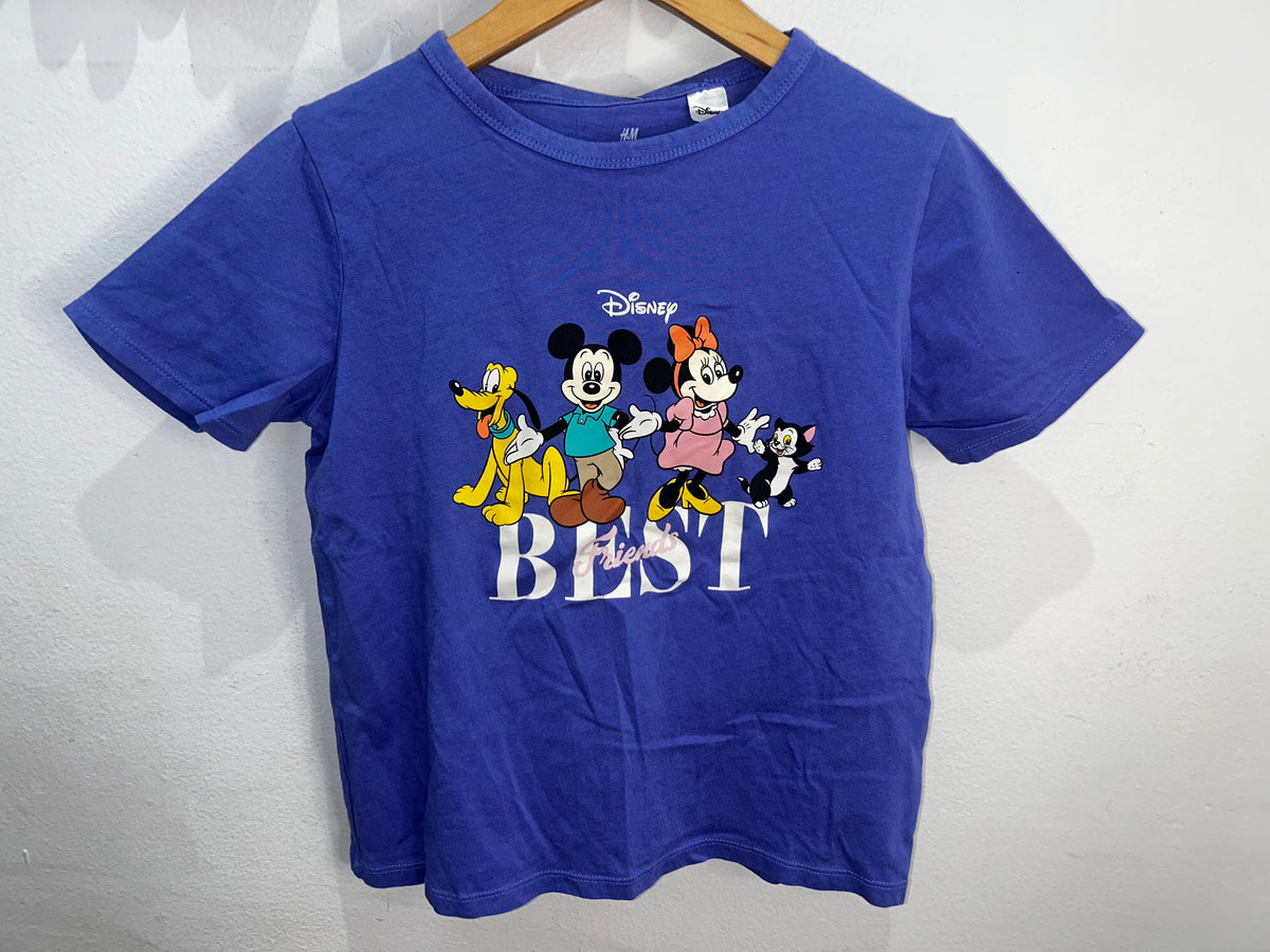 Mickey best friends purple tee 8-10y