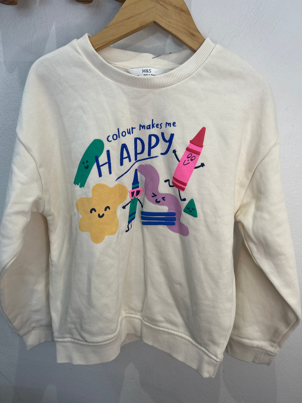 Happy colour pullover 5-6y