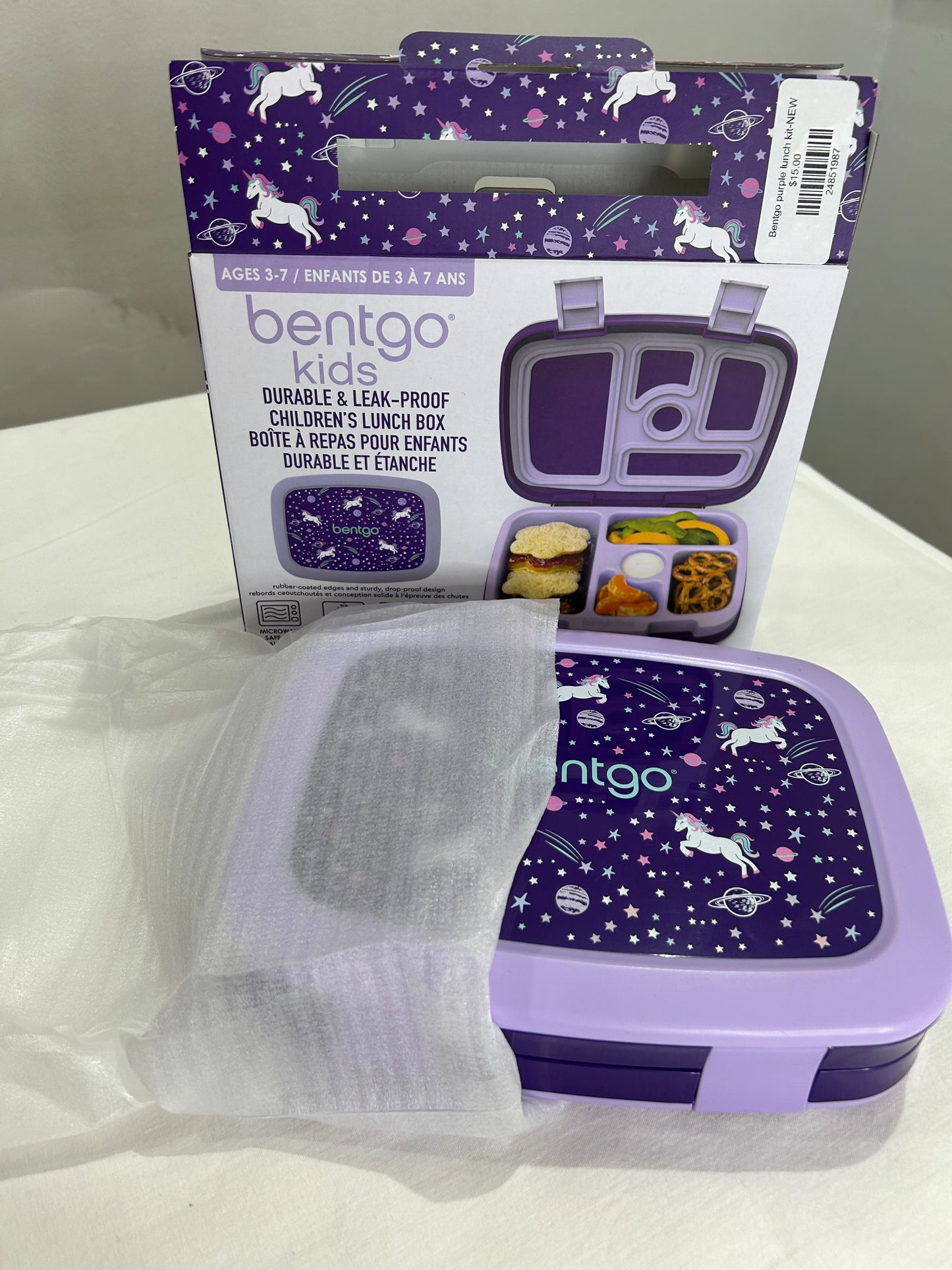 Bentgo purple lunch kit-NEW