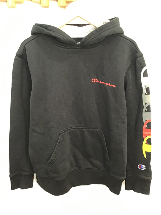 Black Champion hoodie 8y