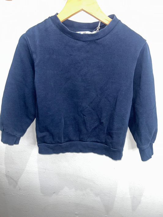 Basic navy pullover 4-6y