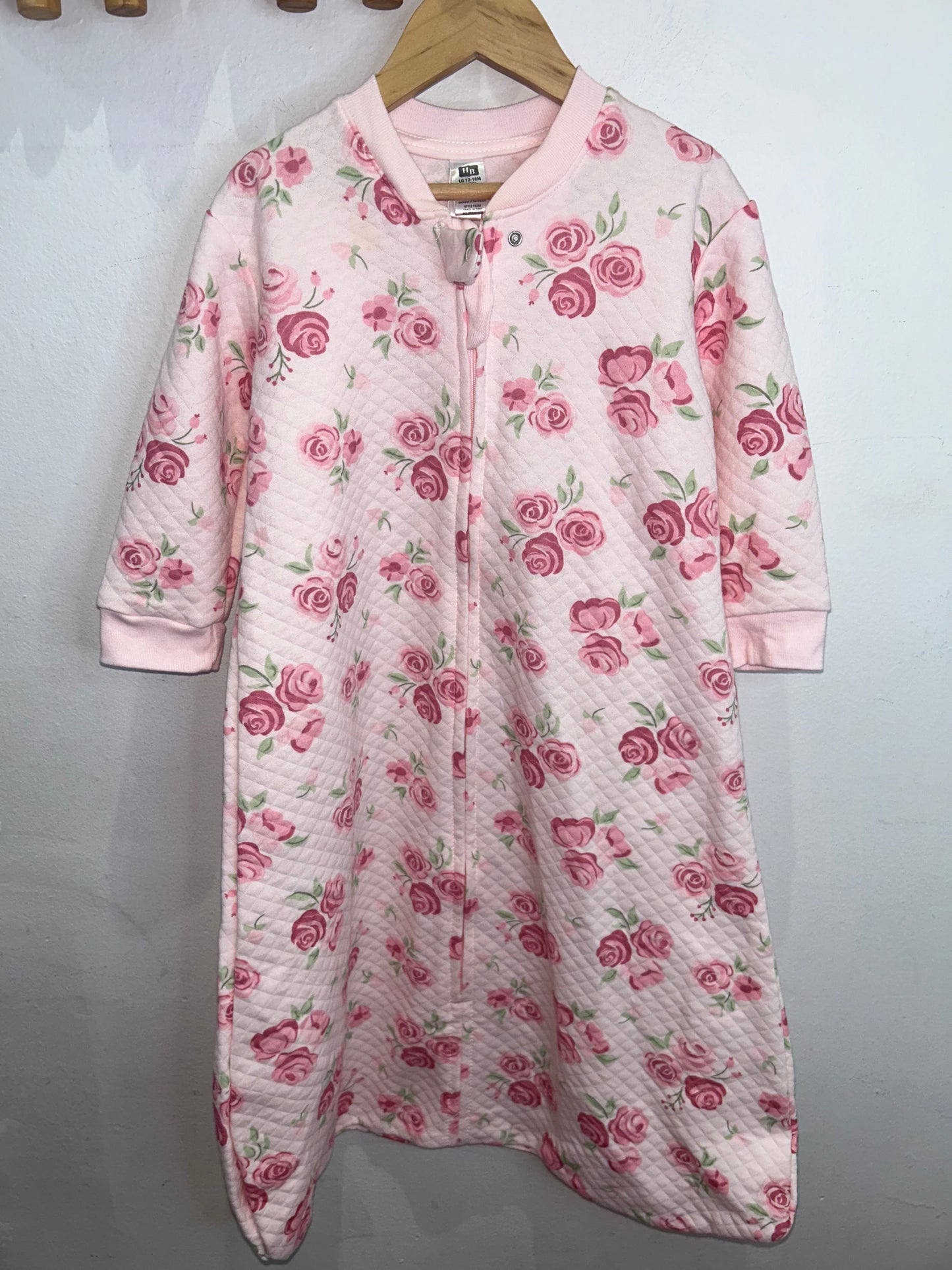 Rose sleepsack 12-18m ~1 TOG