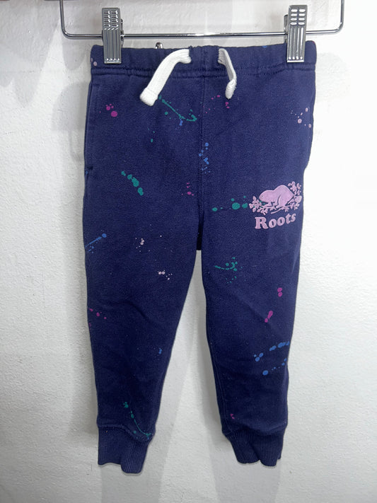 Roots paint splatter joggers 18-24m*