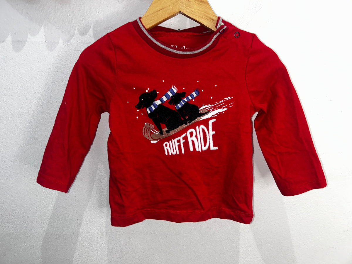 Ruff Ride longsleeve 9-12m