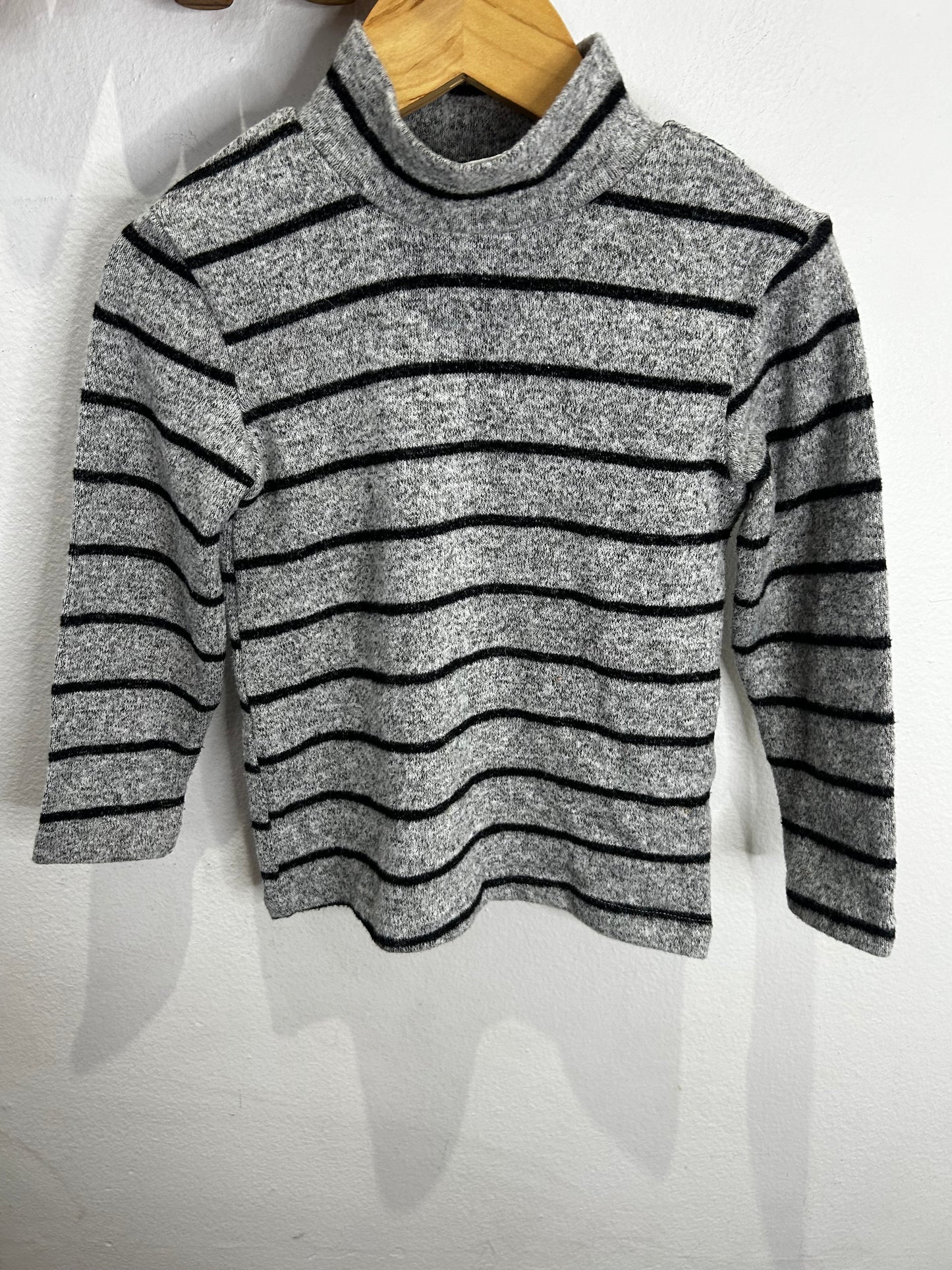 Stripes knit mockneck 18-24m