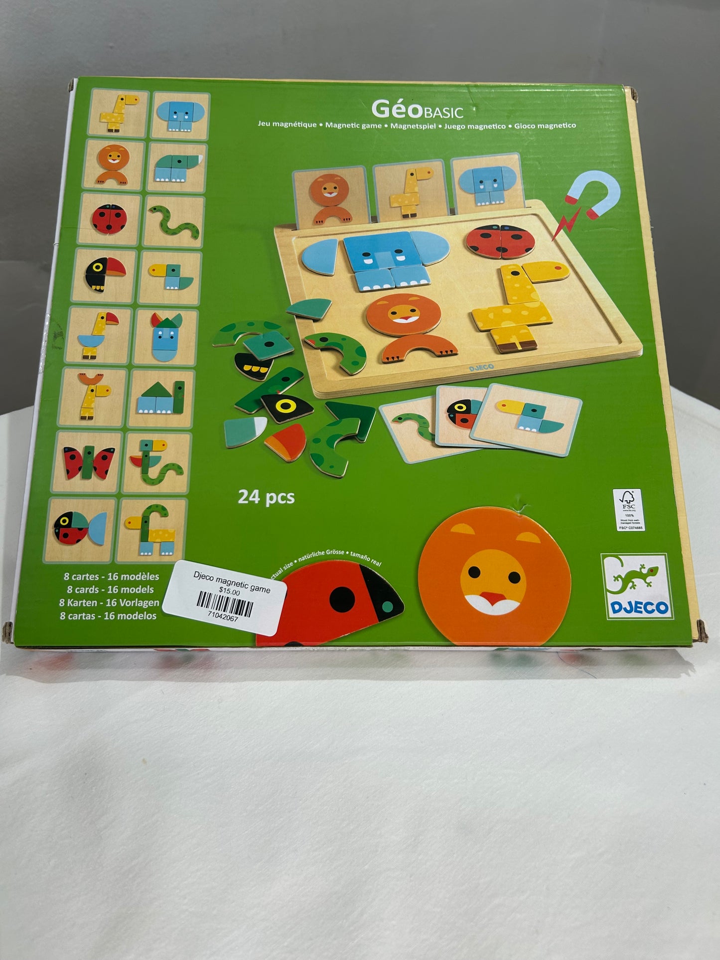 Djeco magnetic game