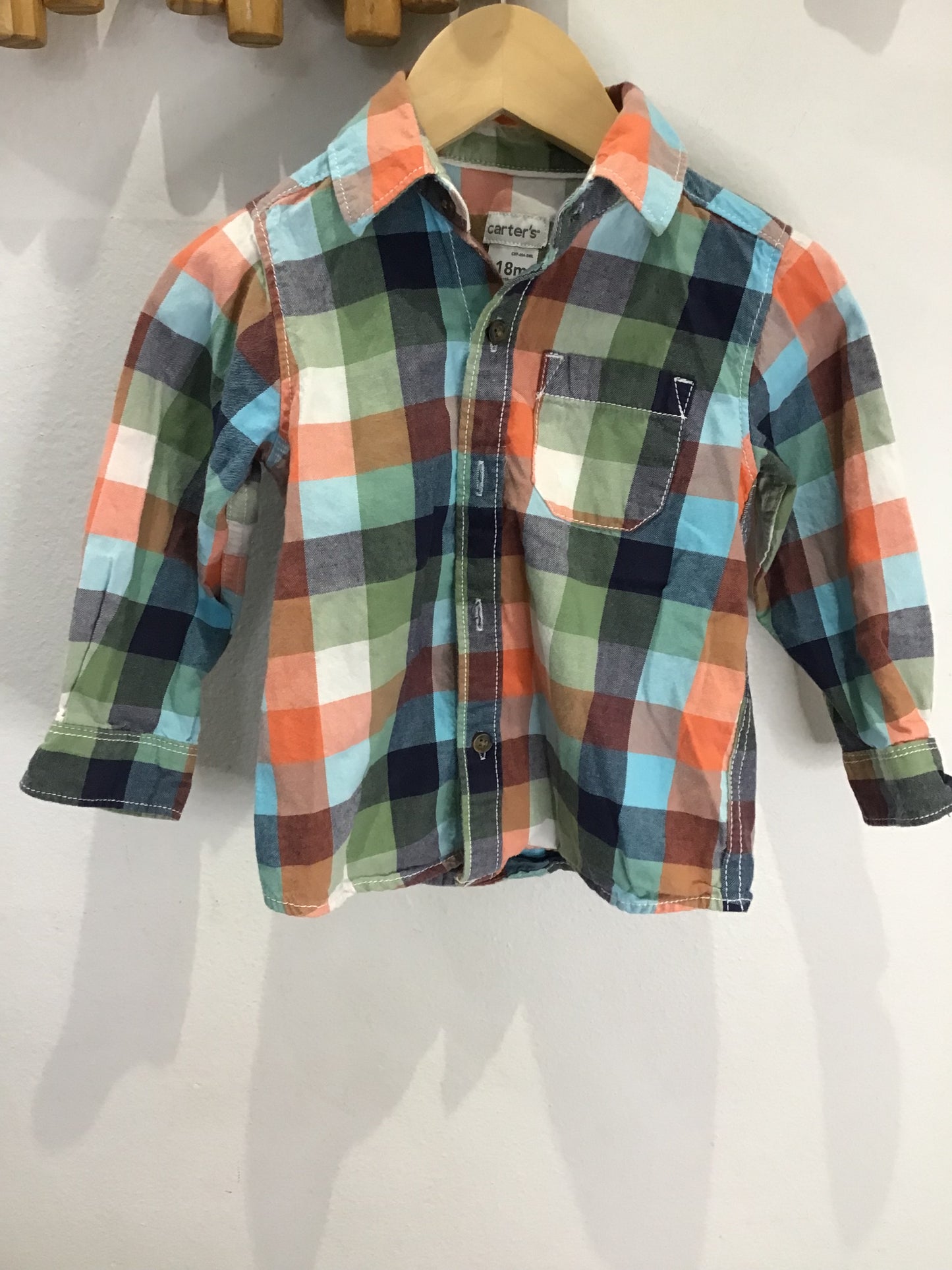 Checkered shirt 18m