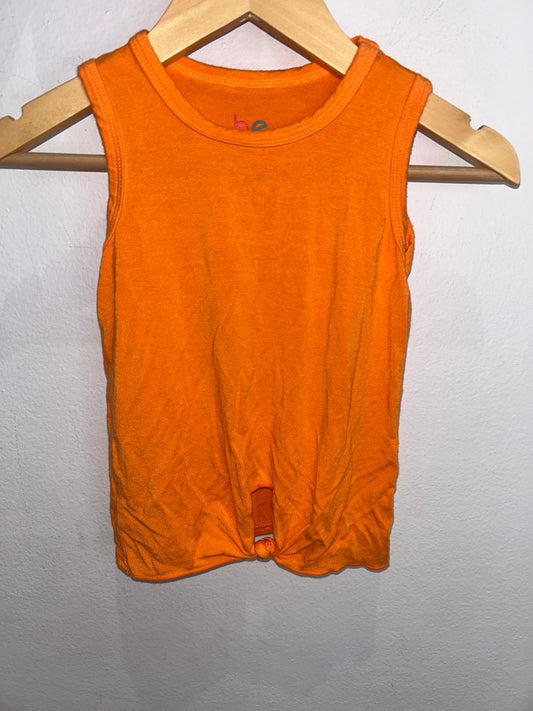 Orange tanktop 1-2y