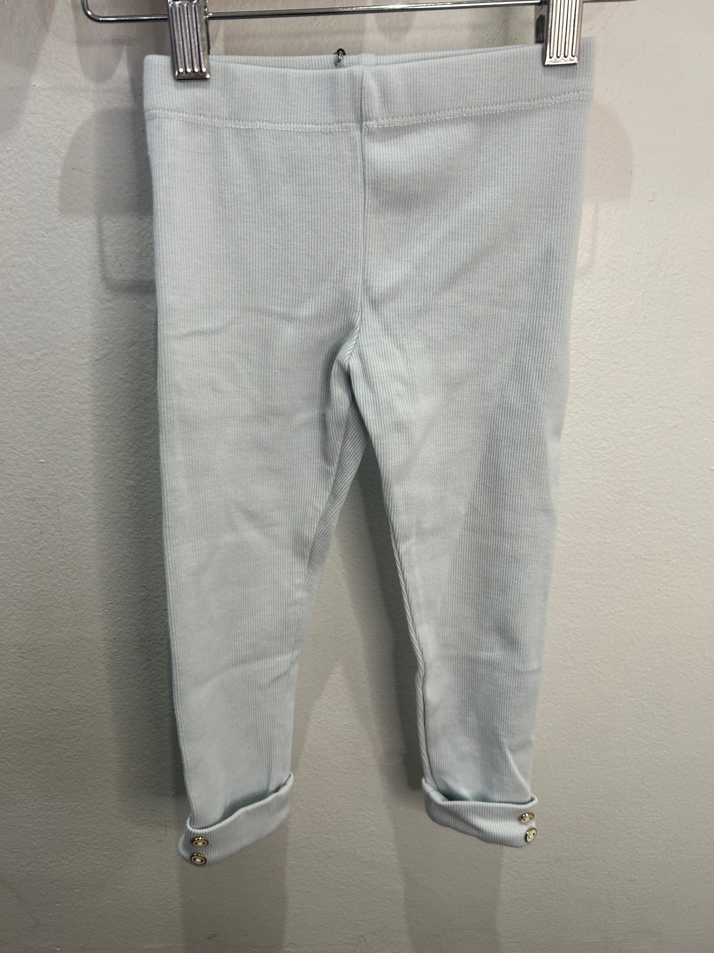 Light blue ribbed leggings 24m