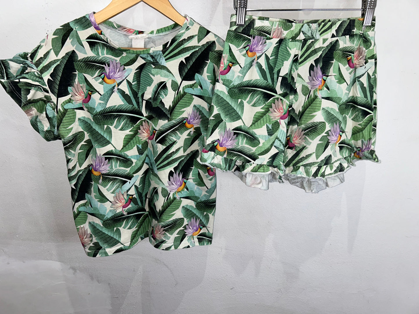 Green leafy set 9-10y