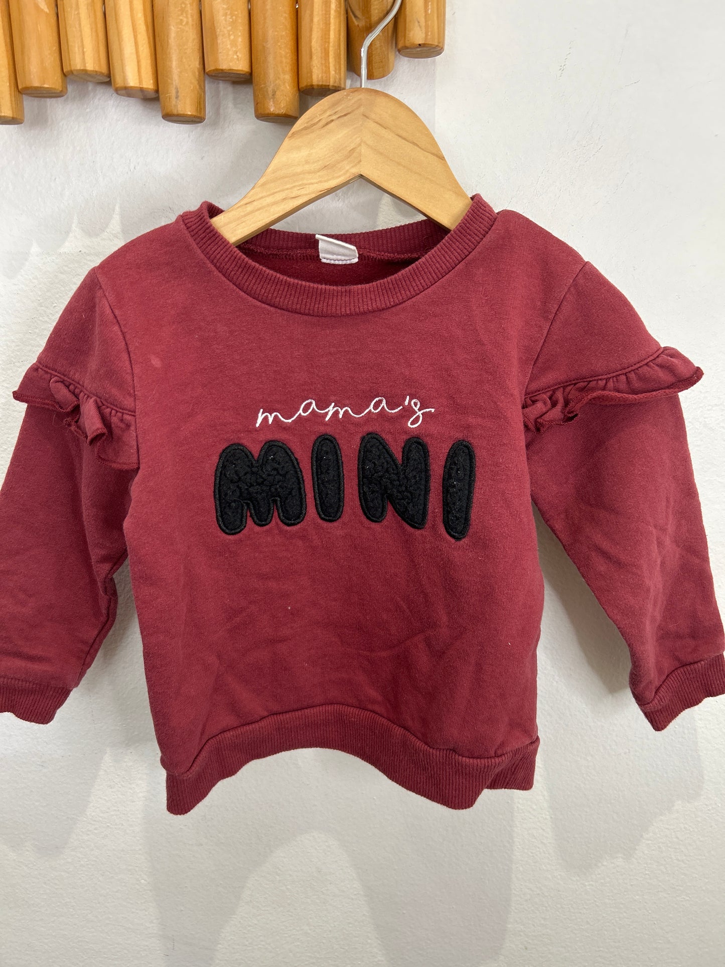 Mama's Mini pullover 24m