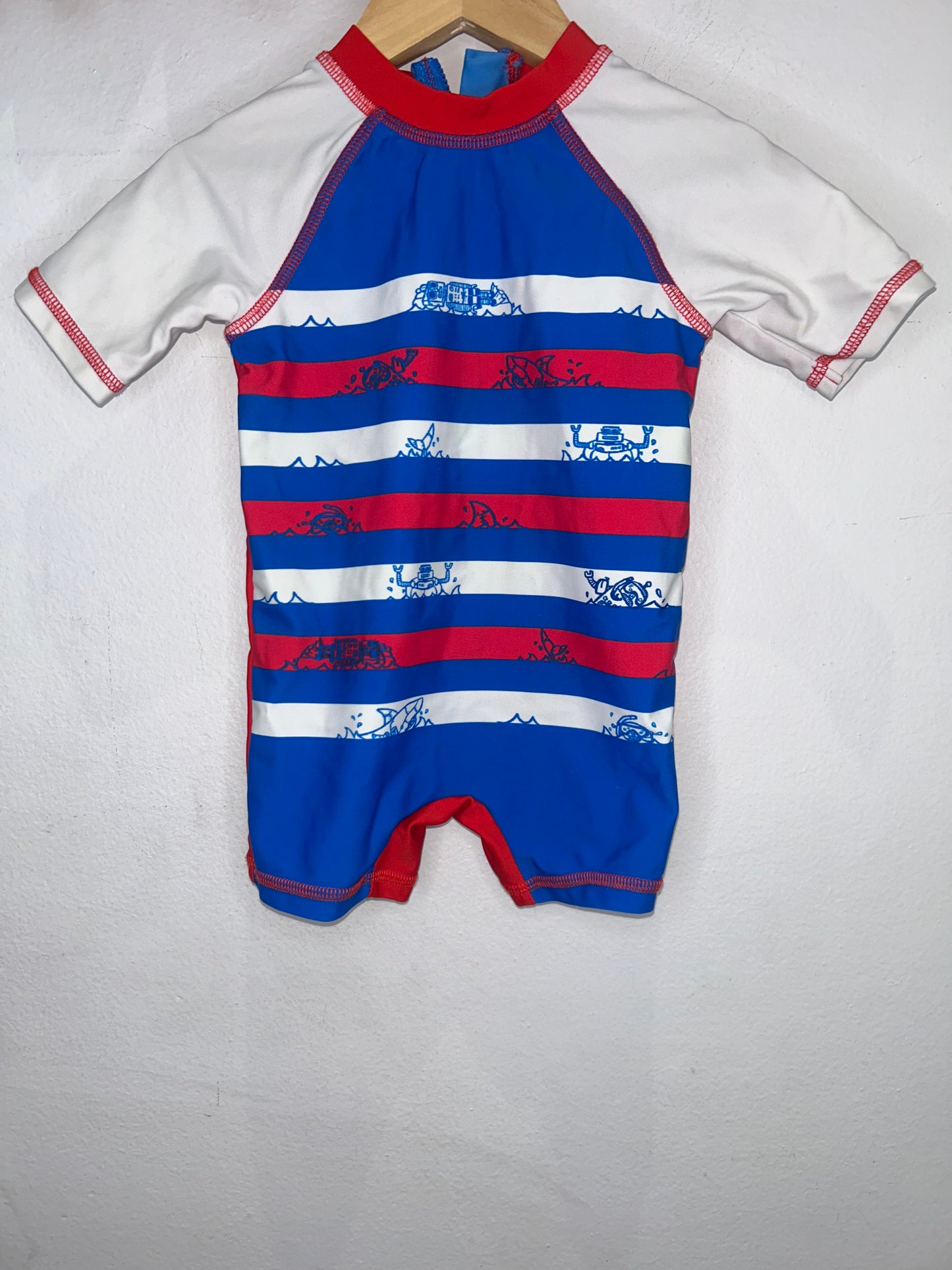 Robots swimsuit 6-12m